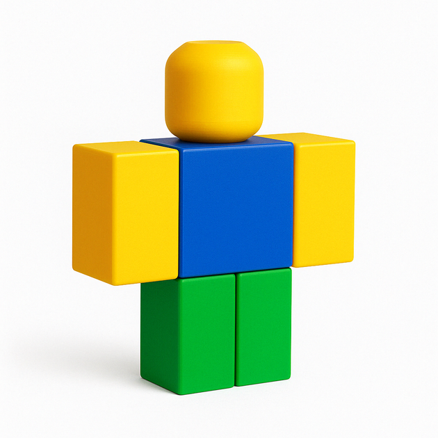 Игрушка - конструктор Roblox Noob Нубик 17 см (n3011) - Фото 3 Игрушка - конструктор Roblox Noob Нубик 17 см (n3011) - изображение 3