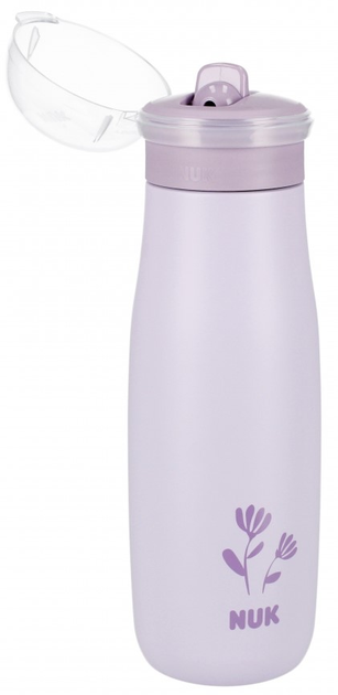 Кружка Nuk Mini-Me Flip Stal 12 м Фіолетовий 500 мл (4008600442349) - зображення 4