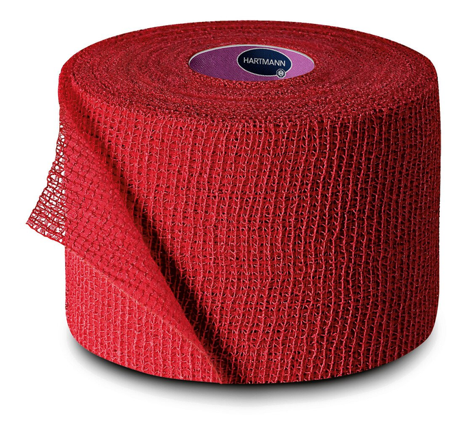 Бінт когезивний фіксуючий Peha-haft® Color red / Піха-хафт колор червоний 6см x 20м 1шт - зображення 2