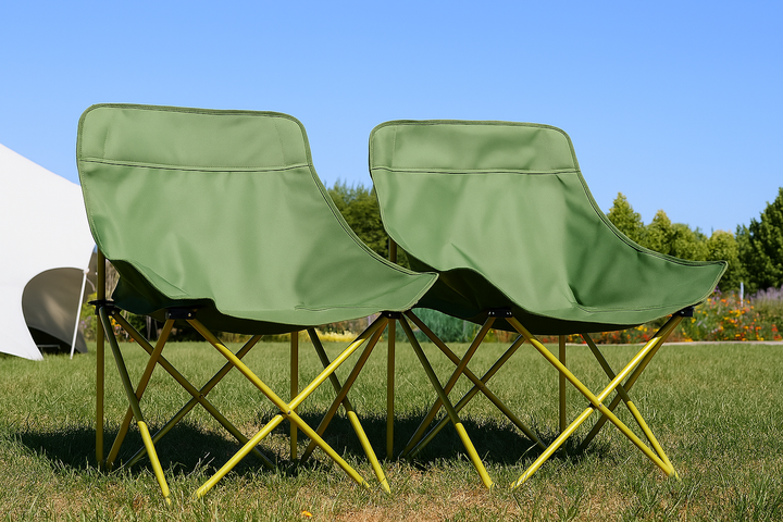 Раскладное туристическое кресло EcoKraft 68х45х45 см, высота сиденья 35 см Military Green (RJTPS24102318) - изображение 3