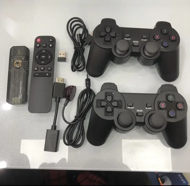 Ігрова ТВ приставка Game Box X8 з підтримкою 8K 5G з двома джойстиками 64 ГБ Smart TV - Фото 2 Ігрова ТВ приставка Game Box X8 з підтримкою 8K 5G з двома джойстиками 64 ГБ Smart TV - зображення 2