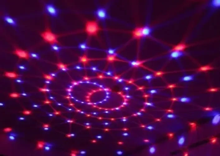 Лампа на подставке шар вращающийся Rgb mp3 с пультом Usb диско лампа ночник со светомузыкой - изображение 5