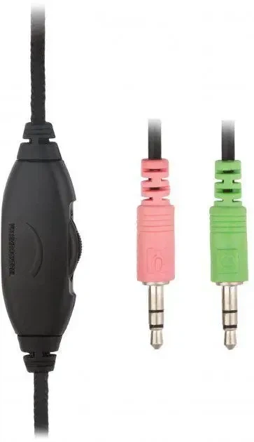 Игровые наушники Ovleng X7 накладные для игр с проводным подключением с микрофоном черные Игровая аудиогарнитура - изображение 4