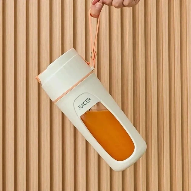 Портативный блендер для смузи KS FSV8 Usb зарядка с ремешком измельчитель соковыжималка дорожный шейкер - изображение 3