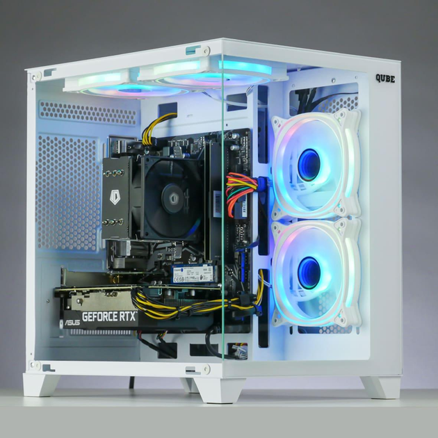 Ігровий ПК Digitalfury I5 Core I5-12400F/32Gb DDR4/RTX 4060 8Gb/1000Gb SSD M2/600W - зображення 1