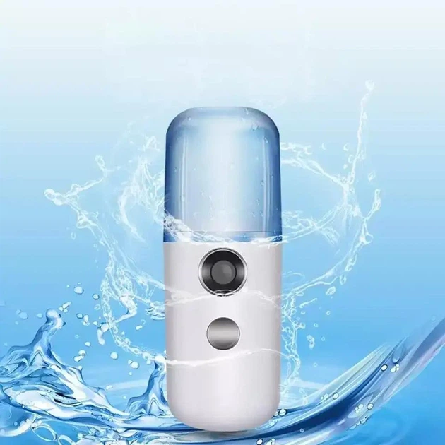 Портативный увлажнитель Nano Mist для кожи лица Спрей для тела (37294) - изображение 7