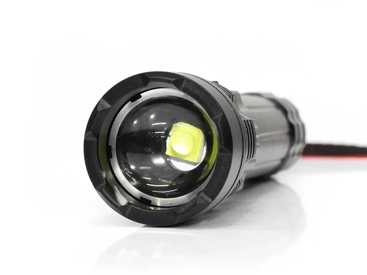 Фонарь ручной аккумуляторный Bailong BL-P18-P50 P50 3 режима с зумом USB черный - изображение 4