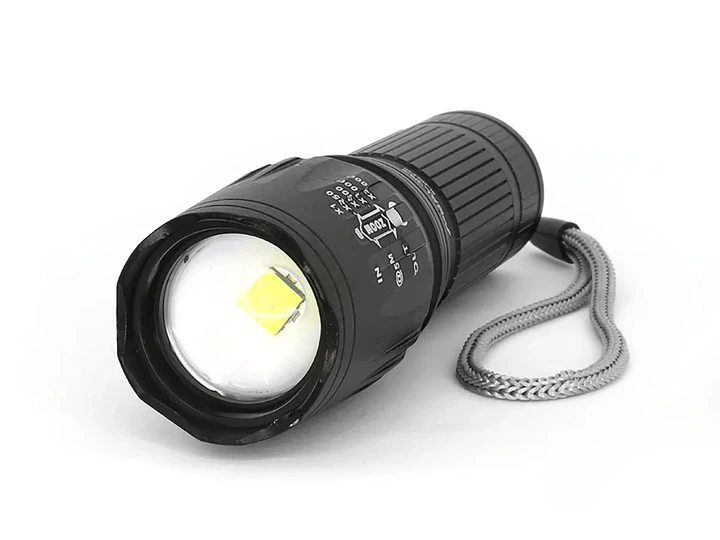 Фонарь полицейский X-BALOG 1x18650 BL-200-P50 анодированный алюминий 1200 lumen - Фото 4 Фонарь полицейский X-BALOG 1x18650 BL-200-P50 анодированный алюминий 1200 lumen - изображение 4