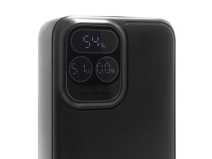 Внешний аккумулятор power bank 20000мАч K.P KPG-201 быстрая зарядка противоударный корпус - Фото 3 Внешний аккумулятор power bank 20000мАч K.P KPG-201 быстрая зарядка противоударный корпус - изображение 3