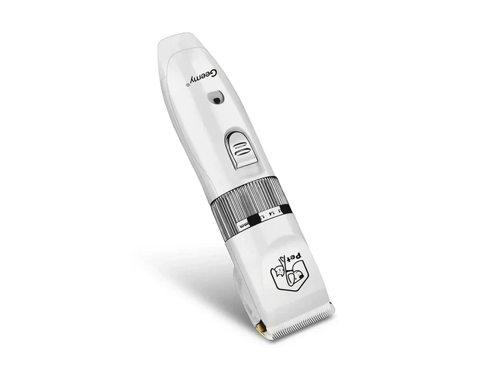 Машинка для стрижки животных Geemy GM-634 аккумуляторная USB нержавеющая сталь сменные насадки - Фото 2 Машинка для стрижки животных Geemy GM-634 аккумуляторная USB нержавеющая сталь сменные насадки - изображение 2