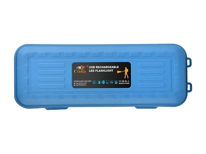 Фонарь полицейский Bailong CB-C12-P50-COB светодиодный анодированный алюминий USB аккумулятор 18650 ZOOM - изображение 5