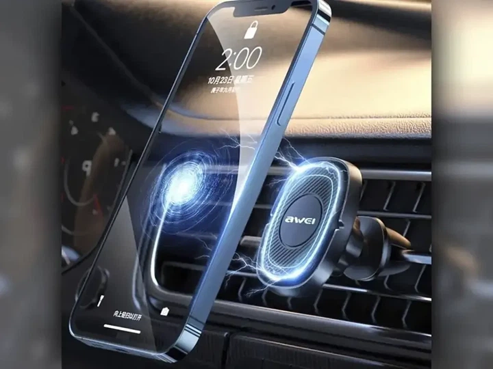 Крепление для телефона AWEI X21 на воздуховод 360 градусов разборное силиконовое - Фото 8 Крепление для телефона AWEI X21 на воздуховод 360 градусов разборное силиконовое - изображение 8