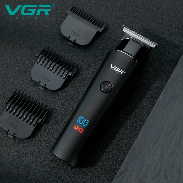Триммер VGR V-937 нержавеющая сталь аккумулятор 2000 мАч USB-Type C - изображение 9