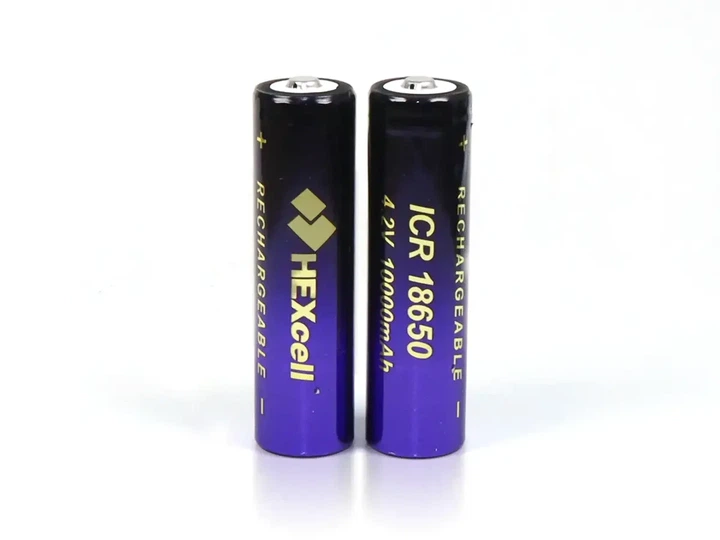 Акумулятор 18650 HEXcell 10000 мА·год 4,2 В - зображення 4