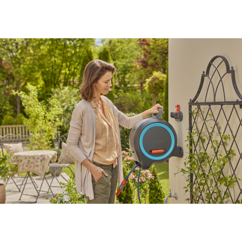 Катушка Gardena Dual Hose Box настенная и наземная 11 мм 20 м (18694-20.000.00) - изображение 3