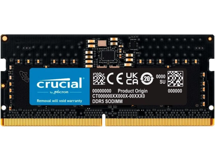 Crucial 16 GB SO-DIMM DDR5 5600 MHz (CT16G56C46S5T)