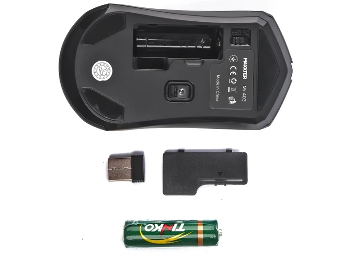 Миша Maxxter Mr-403 Black - зображення 5