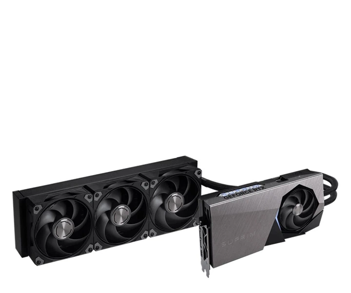 Видеокарта MSI GeForce RTX 5090 Suprim Liquid SOC 32GB GDDR7 DLSS4