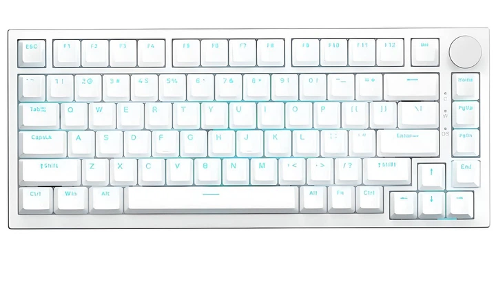 Клавиатура AJAZZ AK820 White Игровая Проводная Механическая, Blue