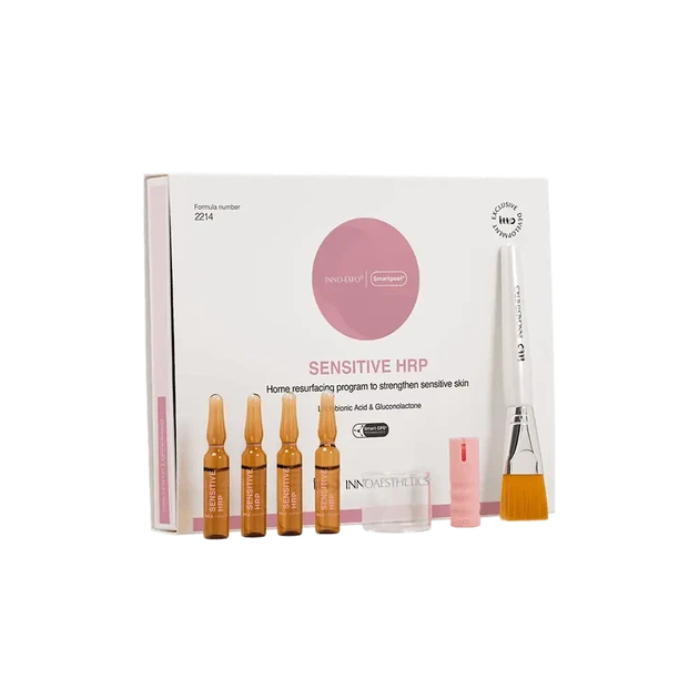 Домашний пилинг для чувствительной кожи Innoaesthetics SENSITIVE PEEL HRP 4х2 мл (IE018-1) - Фото 1 Домашний пилинг для чувствительной кожи Innoaesthetics SENSITIVE PEEL HRP 4х2 мл (IE018-1) - изображение 1