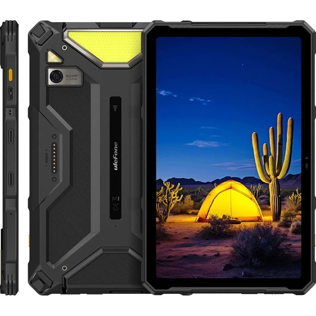 Противоударный планшет Ulefone Armor Pad 4 Ultra (8+256GB) Black - зображення 3