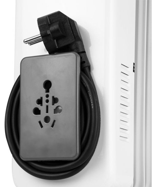 Оливний (масляний) обігрівач NEO Tools 7 секцій 20 м2 1500 Вт 90-151 White (5907558476668) - зображення 5
