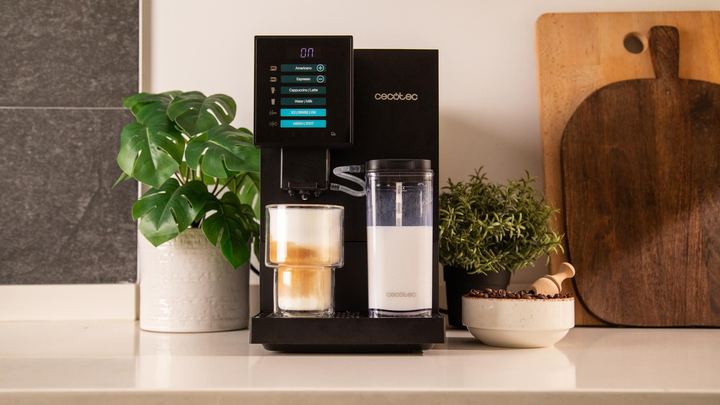 Кавомашина Cecotec Cremmaet Compactccino Connected Black (01460) - зображення 9