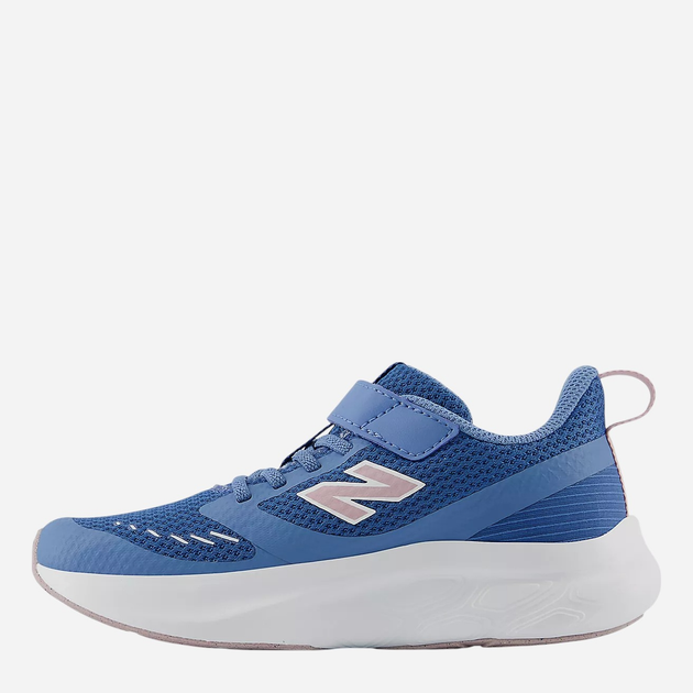 Buty sportowe dziecięce dla dziewczynki na rzepy New Balance 625 PT625NP 28 (10.5US) Błękitny/Różowy - obraz 3