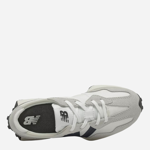 Buty sportowe młodzieżowe chłopięce New Balance 327 GS327FE 37 (4.5US) Szary/Czarny - obraz 4