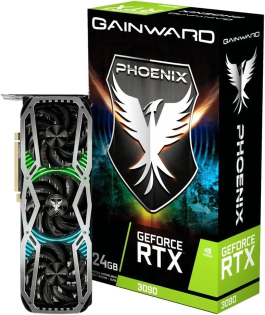 Відеокарта Gainward RTX 3090 Phoenix 24 GB (NED3090019SB-132BA