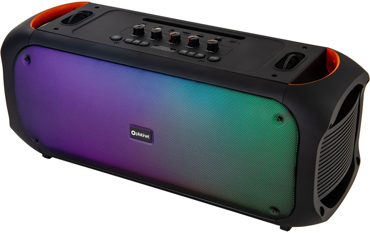 Głośnik przenośny Platinet Speaker Boombox Light Fusion 60W RGB (PMPB360) - obraz 3