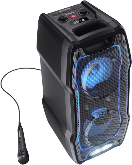 Głośnik przenośny Sharp Xparty Sing Party Speaker (4550556137225) - obraz 3