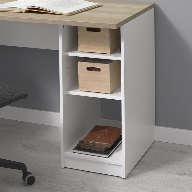 Кутовий комп'ютерний стіл KJELLARNE IKEA 206.136.78 - зображення 5