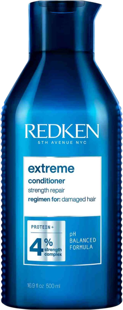 Набір по догляду за волоссям Redken Extreme Шампунь 500 мл + Кондиціонер 500 мл (8433726347111) - зображення 5
