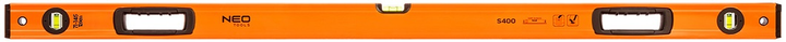 Poziomica aluminiowa NEO Tools S 400 120 cm 71-145 (5906692014644) - obraz 1