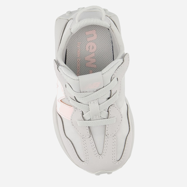 Buty sportowe dziecięce dla dziewczynki New Balance 327 NW327WP 27.5 (10US) Szary/Różowy - obraz 3