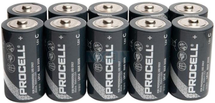 Alkaliczne baterie Duracell Procell Constant Power 1.5 V LR14 10 szt. (DRBLRPC) - obraz 3