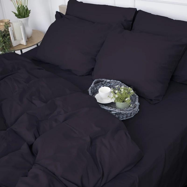 Простирадло MirSon Black Pearl 0055 220х240 см від Rozetka на платформі USKIDKA Акція на Простирадло MirSon Black Pearl 0055 220х240 см від Rozetka