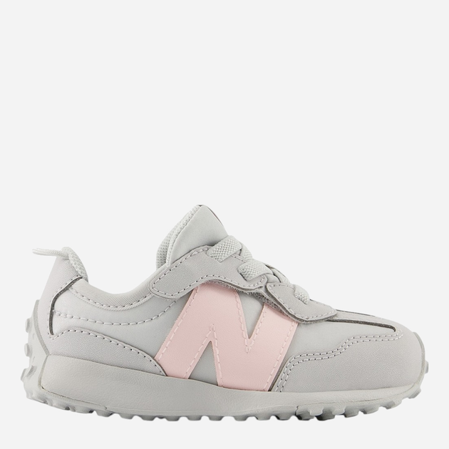 Дитячі кросівки для дівчинки New Balance 327 NW327WP 25 (8US) Сірий/Рожевий від Rozetka на платформі USKIDKA Акція на Дитячі кросівки для дівчинки New Balance 327 NW327WP 25 (8US) Сірий/Рожевий від Rozetka