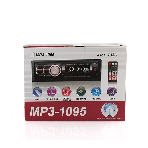 Автомагнитола MP3-1095 BT съемная панель ISO cable (МХ-НФ-00005564) - изображение 4