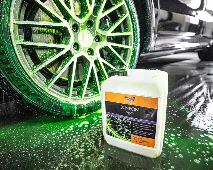 Środek do mycia i czyszczenia felg samochodowych Moje Auto Detailer X-Neon 5 l (5905694024477) - obraz 3