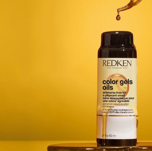 Фарба для волосся Redken Color Gels Oils 10Av стійка 3 x 60 мл (3474637144821) - зображення 3