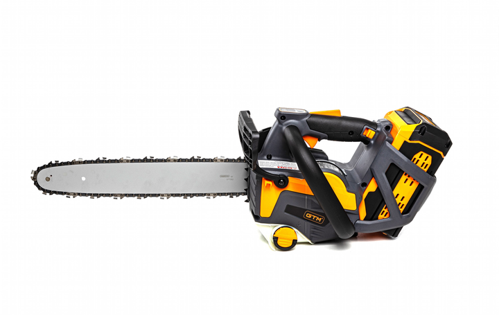 Пила цепная акуммуляторная GTM CSTH56/1800BL KIT 56 В шина 35 см цепь 3/8P 11 мм 25 Ач + зарядное устройство (CSTH56/1800BL_KIT) - изображение 4