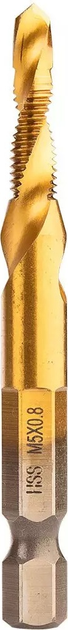 Zestaw wierteł NEO Tools HSS TiN M3 - M10 HEX 08-959 6 sztuk (5907558479591) - obraz 5
