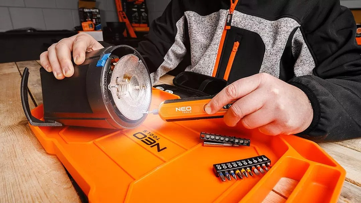 Електровикрутка акумуляторна NEO Tools 4V Li-Ion USB-C 04-199 (5907558483888) - зображення 9