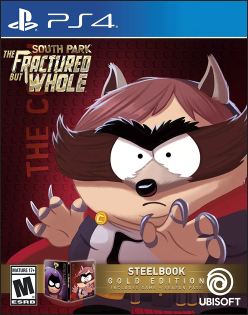 Gra PS4 South Park: The Fractured But Whole Steelbook Gold Edition (płyta Blu-ray) (887256022716) - obraz 1