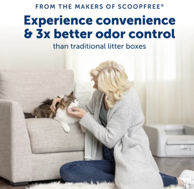 Автоматичний лоток для котів PetSafe ScoopFree Clumping Self-Cleaning Litter Box (0729849179929) - зображення 9