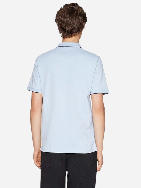 Koszulka polo męska Calvin Klein K10K112751-CGK S Błękitna (8720109267839) - obraz 2