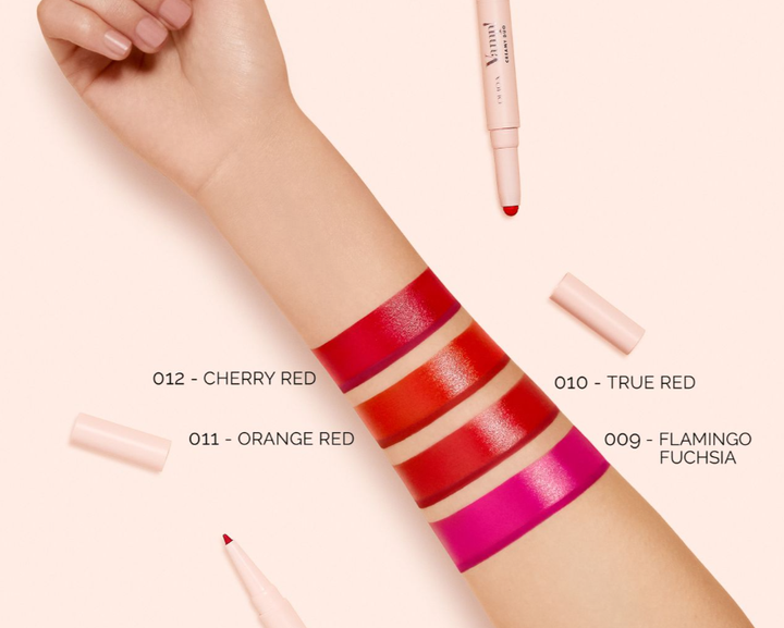 Oлівець для губ Pupa Vamp! двосторонній 011 Orange Red (8011607374298) - зображення 3