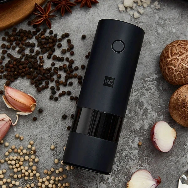 Мельница для специй, соли, перца электрическая аккумуляторная Xiaomi HuoHou Белая (4021-W) - изображение 5
